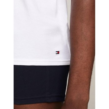 Tommy Hilfiger ανδρικό φανελάκι v-neck 3pack (λευκό) UM0UM03137 0WT Tommy Hilfiger ανδρικό φανελάκι v-neck 3pack (λευκό) UM0UM03137 0WT